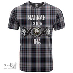 Scottish MacRae Dress 02 Its In My DNA Plaid Family Crest Tartan T Shirt Scottish Plaid Tartan Plaid - ScotsTee - scotstee.com