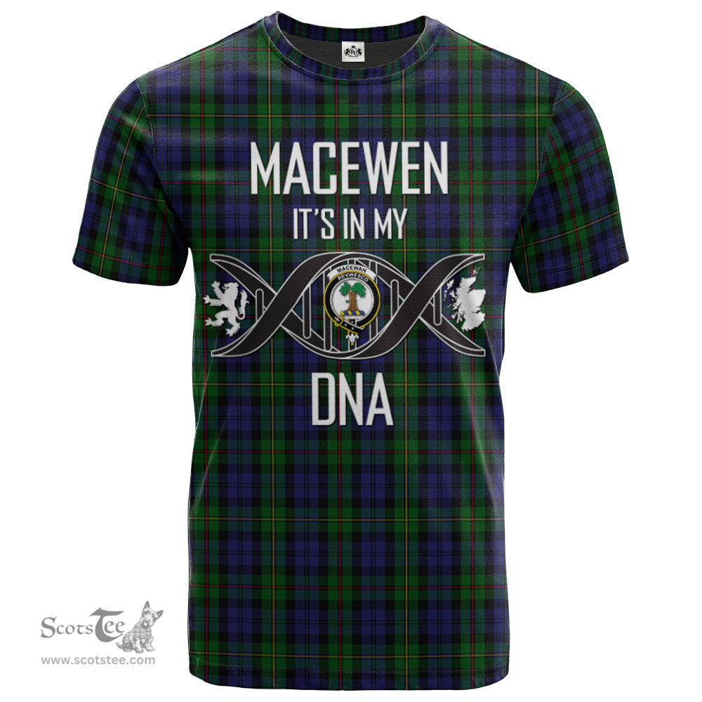 Scottish MacEwen - MacEwan 01 Its In My DNA Plaid Family Crest Tartan T Shirt Scottish Plaid Tartan Plaid - ScotsTee - scotstee.com