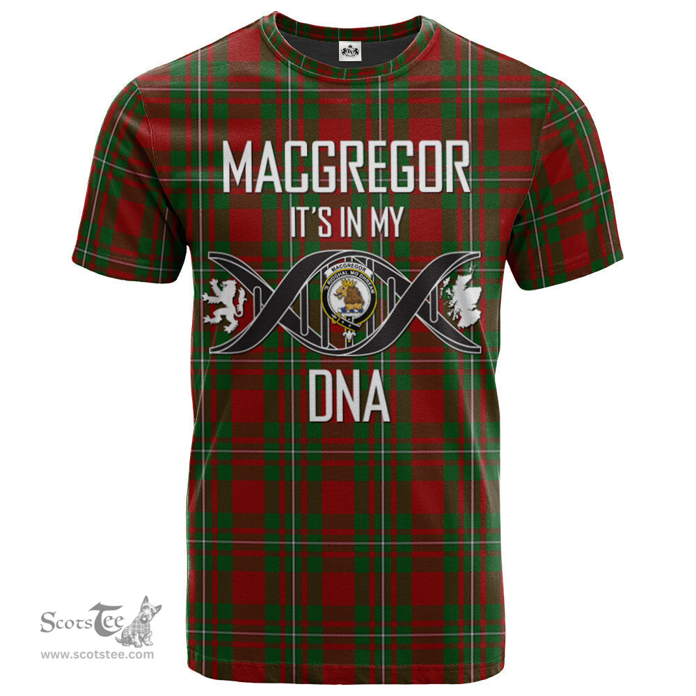 Scottish MacGregor 01 Its In My DNA Plaid Family Crest Tartan T Shirt Scottish Plaid Tartan Plaid - ScotsTee - scotstee.com
