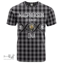 Scottish MacPherson 05 Its In My DNA Plaid Family Crest Tartan T Shirt Scottish Plaid Tartan Plaid - ScotsTee - scotstee.com