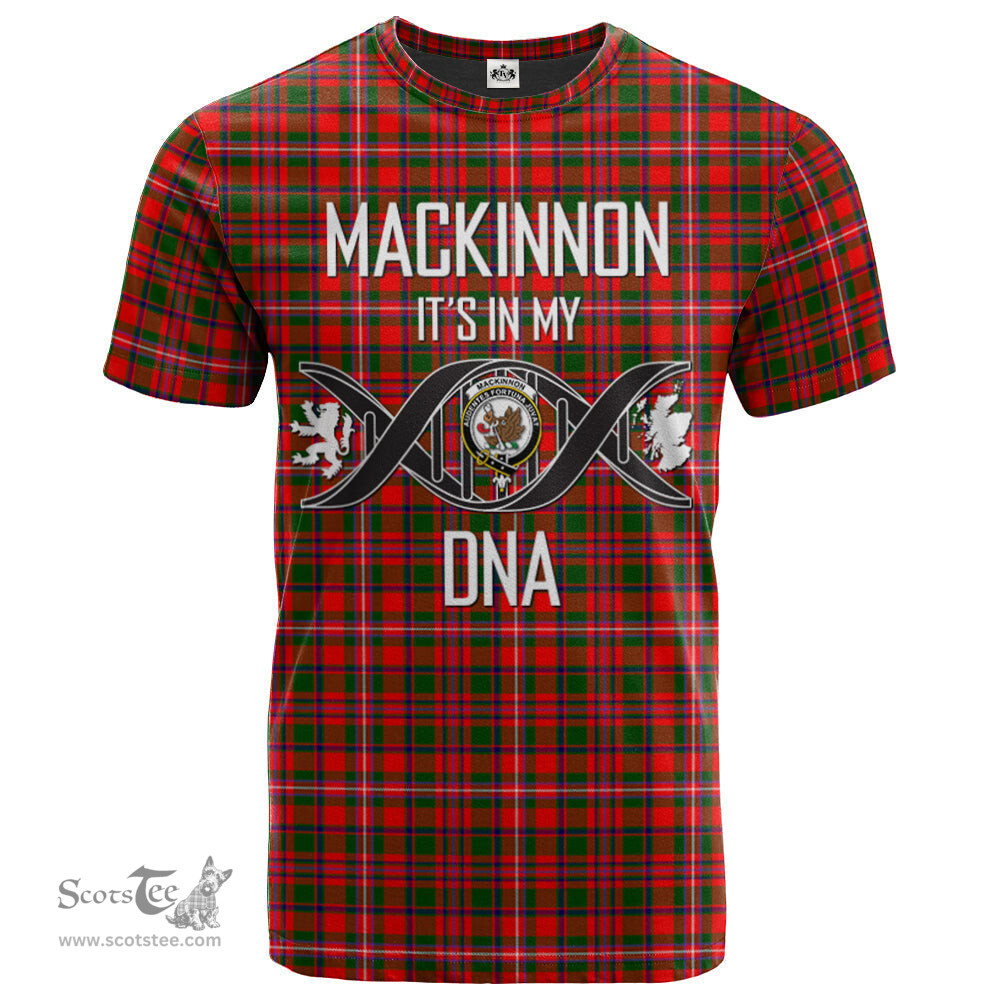 Scottish MacKinnon Modern Its In My DNA Plaid Family Crest Tartan T Shirt Scottish Plaid Tartan Plaid - ScotsTee - scotstee.com