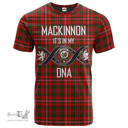 Scottish MacKinnon Modern Its In My DNA Plaid Family Crest Tartan T Shirt Scottish Plaid Tartan Plaid - ScotsTee - scotstee.com