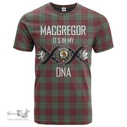 Scottish MacGregor Hunting Ancient Its In My DNA Plaid Family Crest Tartan T Shirt Scottish Plaid Tartan Plaid - ScotsTee - scotstee.com