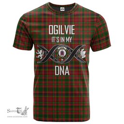 Scottish Ogilvie (Ogilvy) 04 Its In My DNA Plaid Family Crest Tartan T Shirt Scottish Plaid Tartan Plaid - ScotsTee - scotstee.com