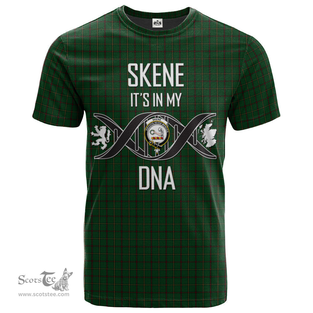 Scottish Skene or Tribe of Mar Its In My DNA Plaid Family Crest Tartan T Shirt Scottish Plaid Tartan Plaid - ScotsTee - scotstee.com