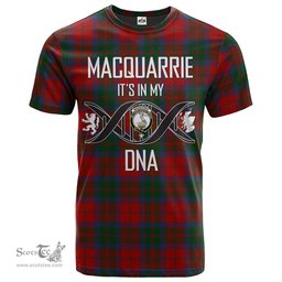 Scottish MacQuarrie 02 Its In My DNA Plaid Family Crest Tartan T Shirt Scottish Plaid Tartan Plaid - ScotsTee - scotstee.com