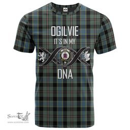 Scottish Ogilvie (Ogilvy) Hunting Its In My DNA Plaid Family Crest Tartan T Shirt Scottish Plaid Tartan Plaid - ScotsTee - scotstee.com