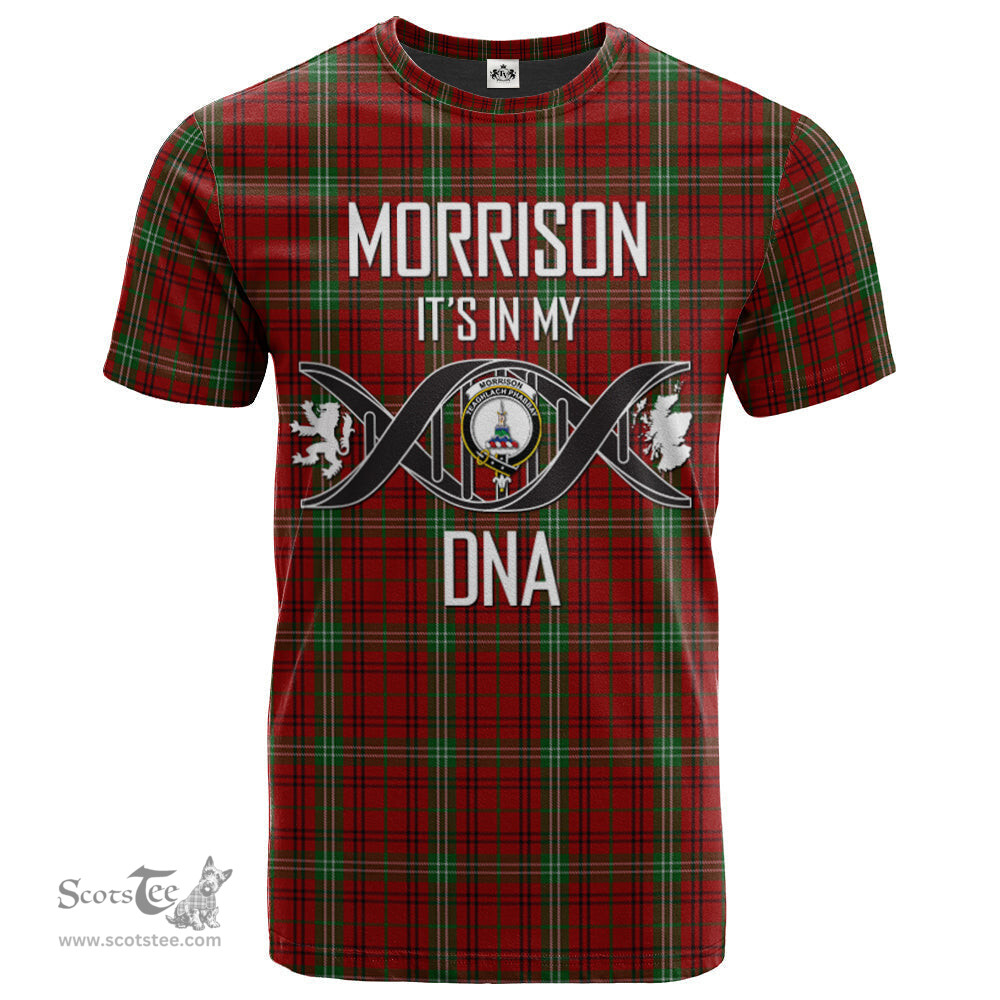 Scottish Morrison Its In My DNA Plaid Family Crest Tartan T Shirt Scottish Plaid Tartan Plaid - ScotsTee - scotstee.com