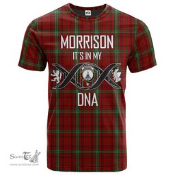 Scottish Morrison Its In My DNA Plaid Family Crest Tartan T Shirt Scottish Plaid Tartan Plaid - ScotsTee - scotstee.com