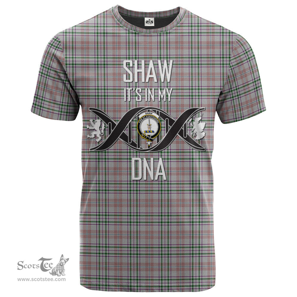 Scottish Shaw Dress Its In My DNA Plaid Family Crest Tartan T Shirt Scottish Plaid Tartan Plaid - ScotsTee - scotstee.com