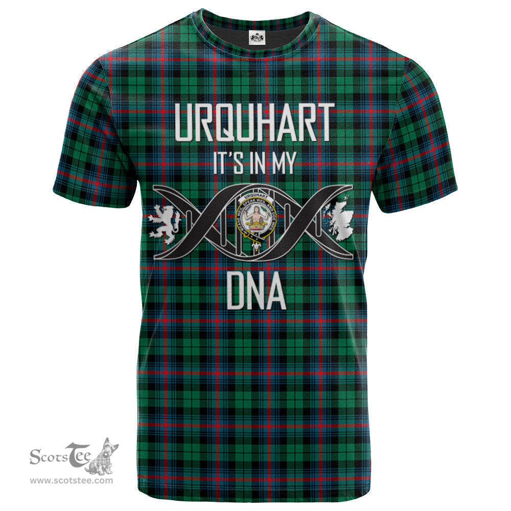 Scottish Urquhart Broad Red Ancient Its In My DNA Plaid Family Crest Tartan T Shirt Scottish Plaid Tartan Plaid - ScotsTee - scotstee.com