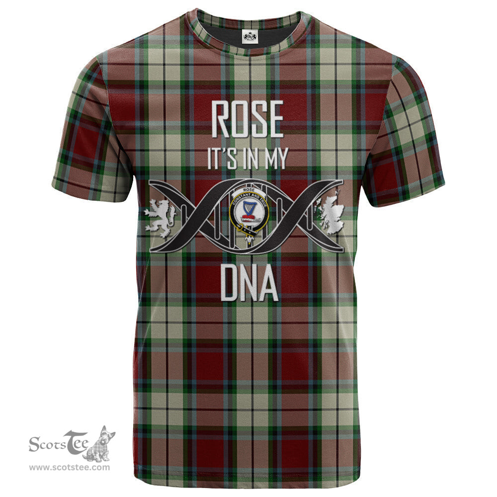 Scottish Rose White Dress Its In My DNA Plaid Family Crest Tartan T Shirt Scottish Plaid Tartan Plaid - ScotsTee - scotstee.com