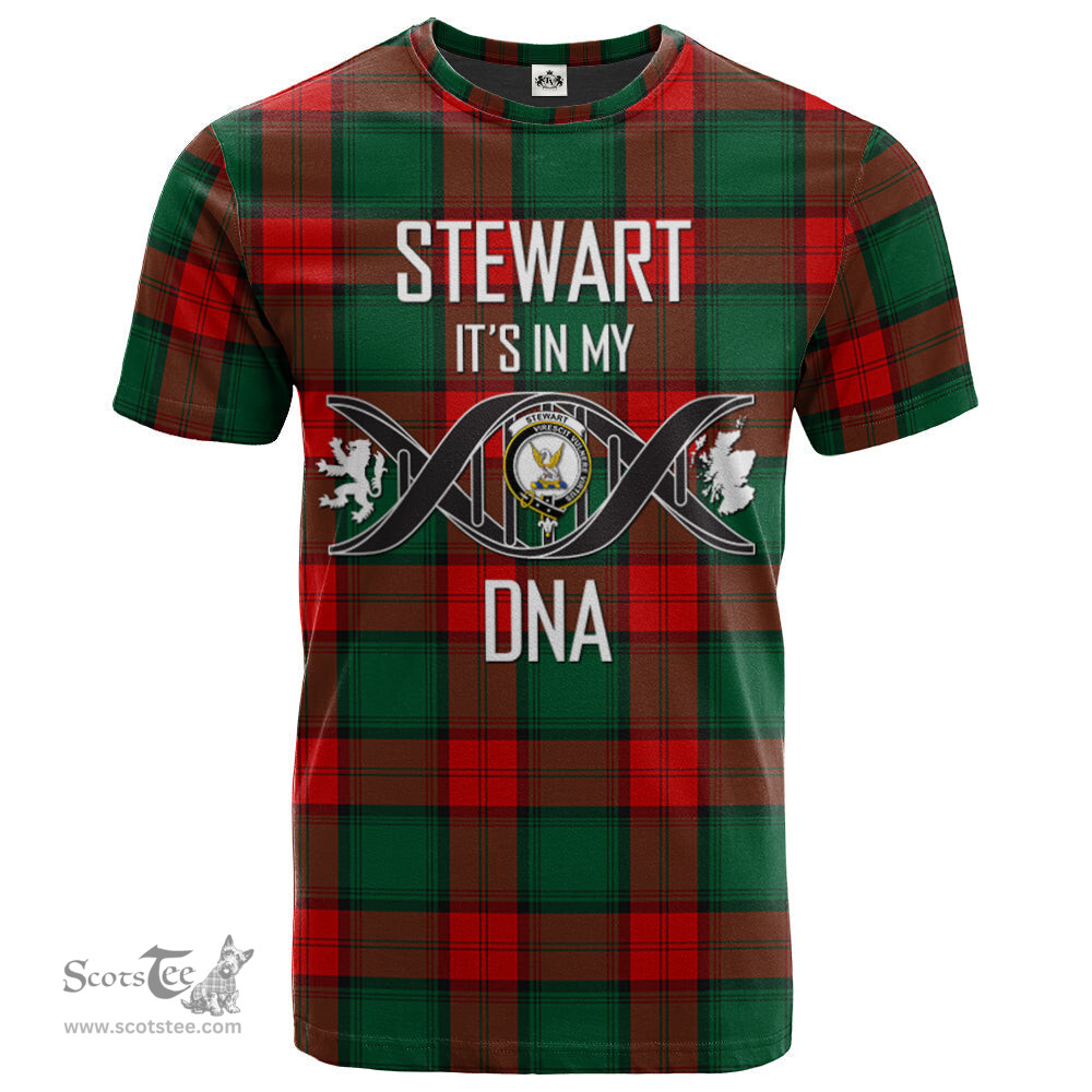 Scottish Stewart Atholl Modern Its In My DNA Plaid Family Crest Tartan T Shirt Scottish Plaid Tartan Plaid - ScotsTee - scotstee.com