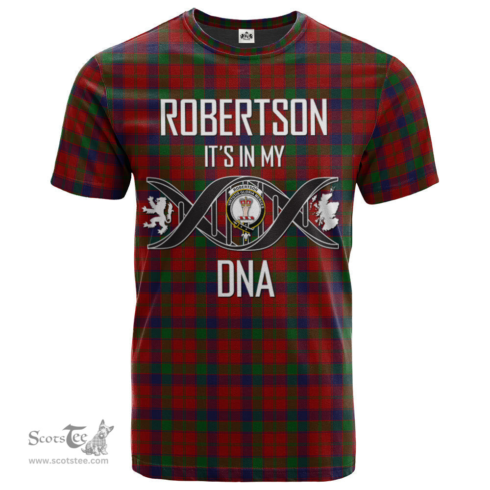 Scottish Robertson 02 Its In My DNA Plaid Family Crest Tartan T Shirt Scottish Plaid Tartan Plaid - ScotsTee - scotstee.com