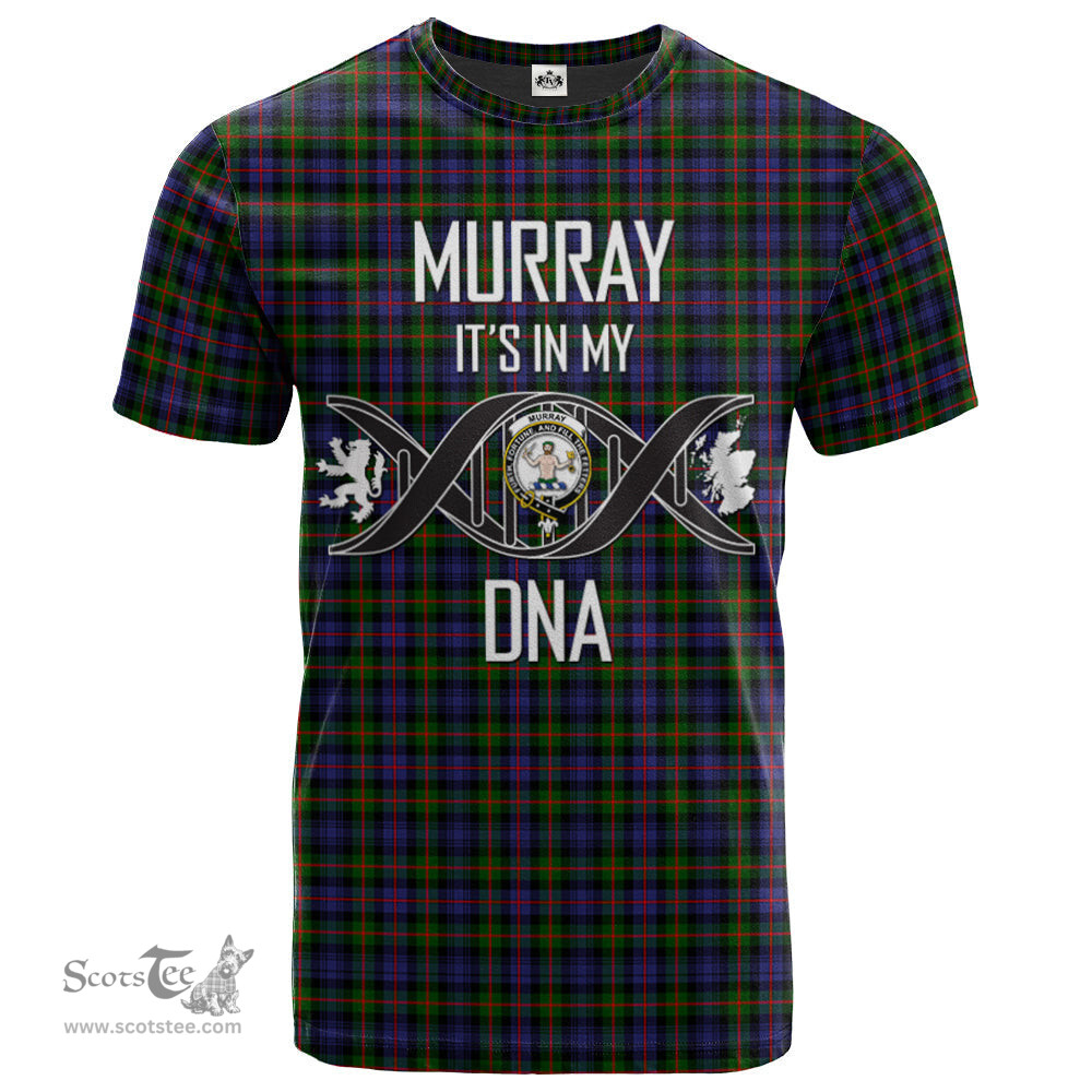 Scottish Murray of Atholl Modern Its In My DNA Plaid Family Crest Tartan T Shirt Scottish Plaid Tartan Plaid - ScotsTee - scotstee.com