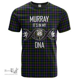 Scottish Murray of Atholl Modern Its In My DNA Plaid Family Crest Tartan T Shirt Scottish Plaid Tartan Plaid - ScotsTee - scotstee.com