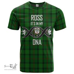 Scottish Ross Hunting 03 Its In My DNA Plaid Family Crest Tartan T Shirt Scottish Plaid Tartan Plaid - ScotsTee - scotstee.com