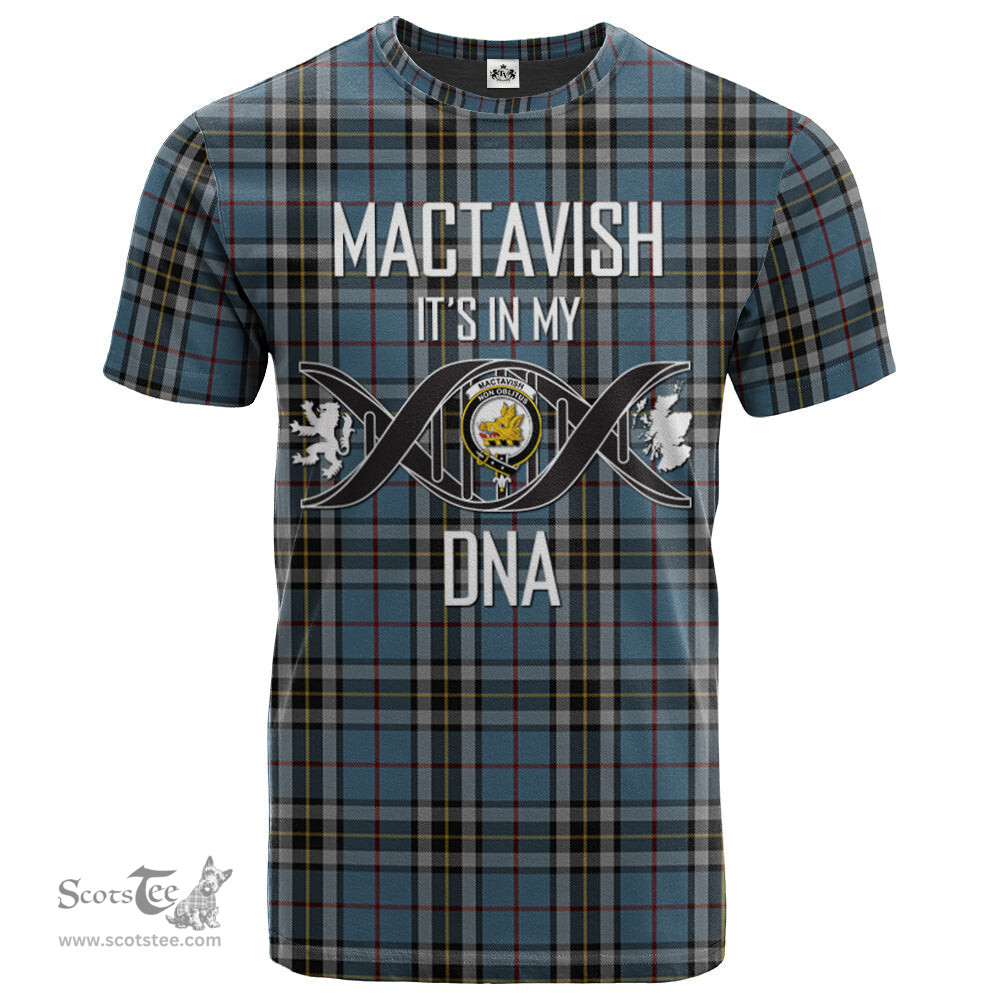 Scottish MacTavish Dress Its In My DNA Plaid Family Crest Tartan T Shirt Scottish Plaid Tartan Plaid - ScotsTee - scotstee.com