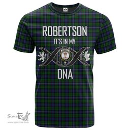 Scottish Robertson Hunting 01 Its In My DNA Plaid Family Crest Tartan T Shirt Scottish Plaid Tartan Plaid - ScotsTee - scotstee.com
