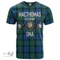 Scottish MacThomas Its In My DNA Plaid Family Crest Tartan T Shirt Scottish Plaid Tartan Plaid - ScotsTee - scotstee.com
