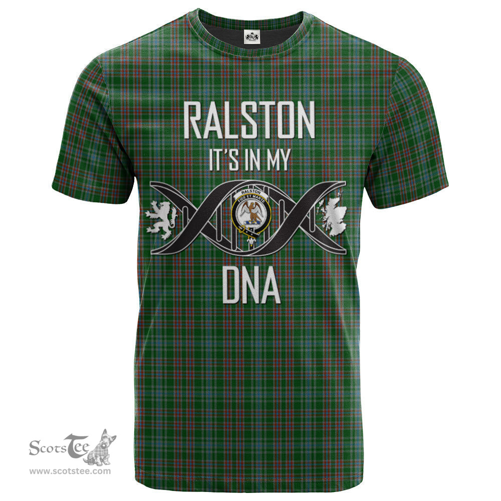 Scottish Ralston 02 Its In My DNA Plaid Family Crest Tartan T Shirt Scottish Plaid Tartan Plaid - ScotsTee - scotstee.com