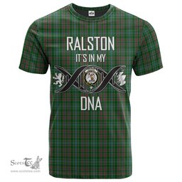 Scottish Ralston 02 Its In My DNA Plaid Family Crest Tartan T Shirt Scottish Plaid Tartan Plaid - ScotsTee - scotstee.com
