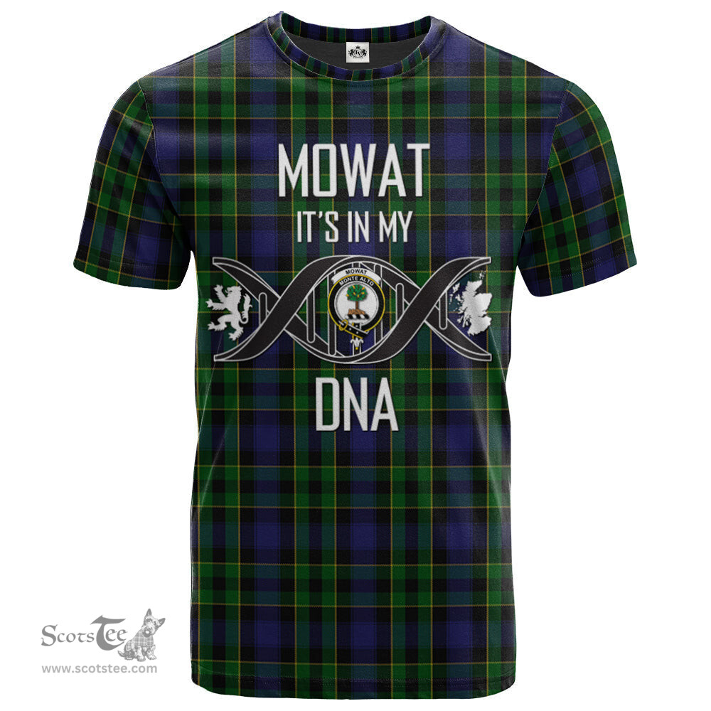 Scottish Mowat Its In My DNA Plaid Family Crest Tartan T Shirt Scottish Plaid Tartan Plaid - ScotsTee - scotstee.com