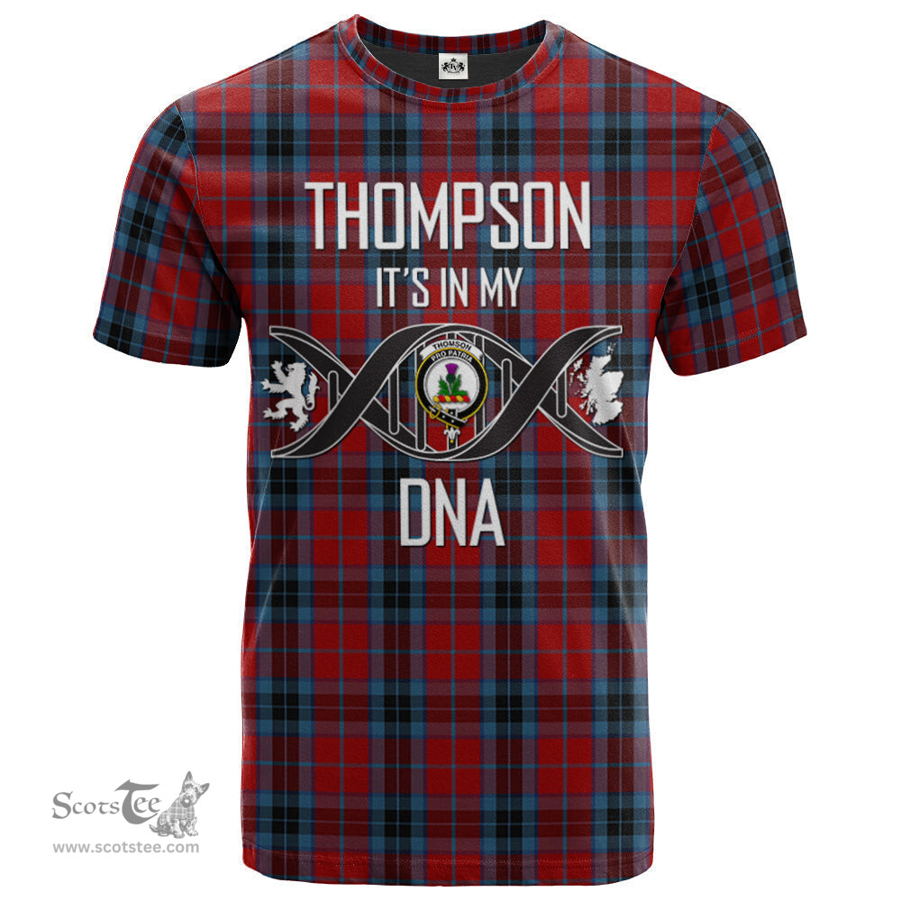 Scottish Thompson 03 Its In My DNA Plaid Family Crest Tartan T Shirt Scottish Plaid Tartan Plaid - ScotsTee - scotstee.com