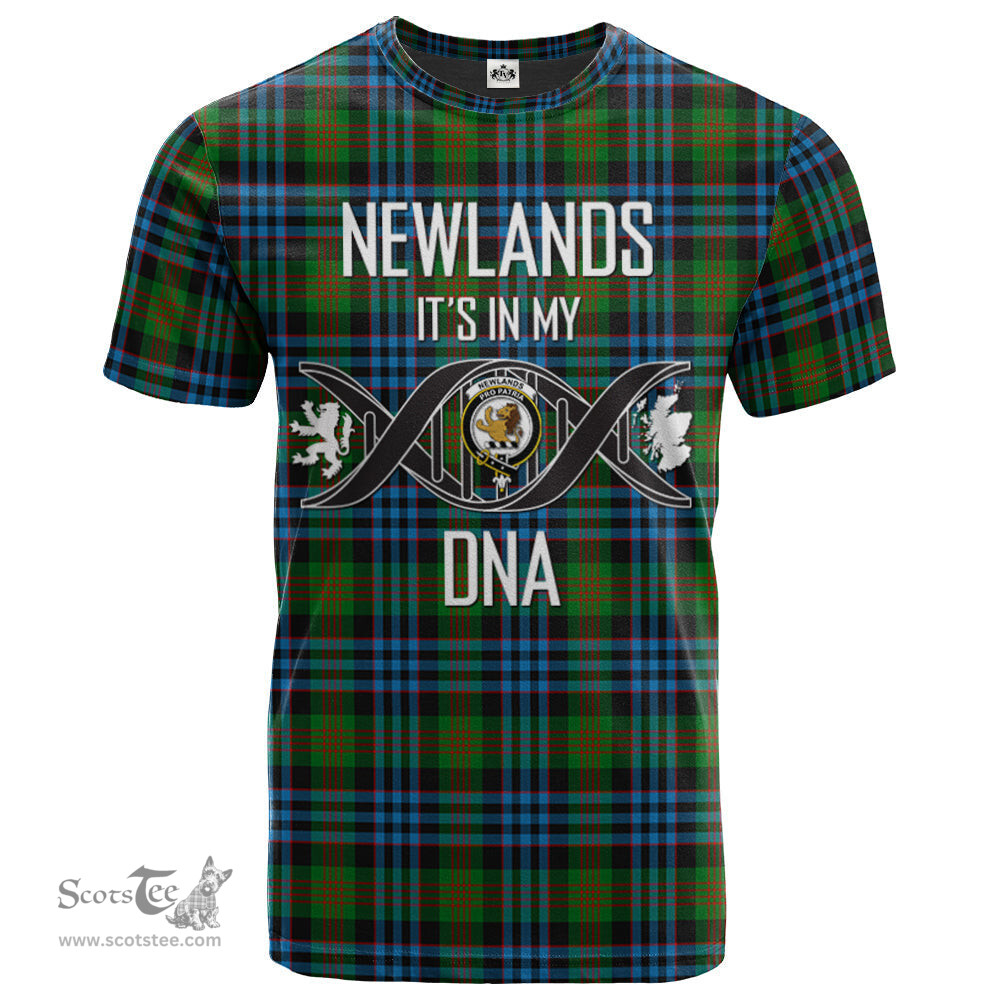 Scottish Newlands of Lauriston Its In My DNA Plaid Family Crest Tartan T Shirt Scottish Plaid Tartan Plaid - ScotsTee - scotstee.com