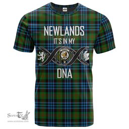 Scottish Newlands of Lauriston Its In My DNA Plaid Family Crest Tartan T Shirt Scottish Plaid Tartan Plaid - ScotsTee - scotstee.com