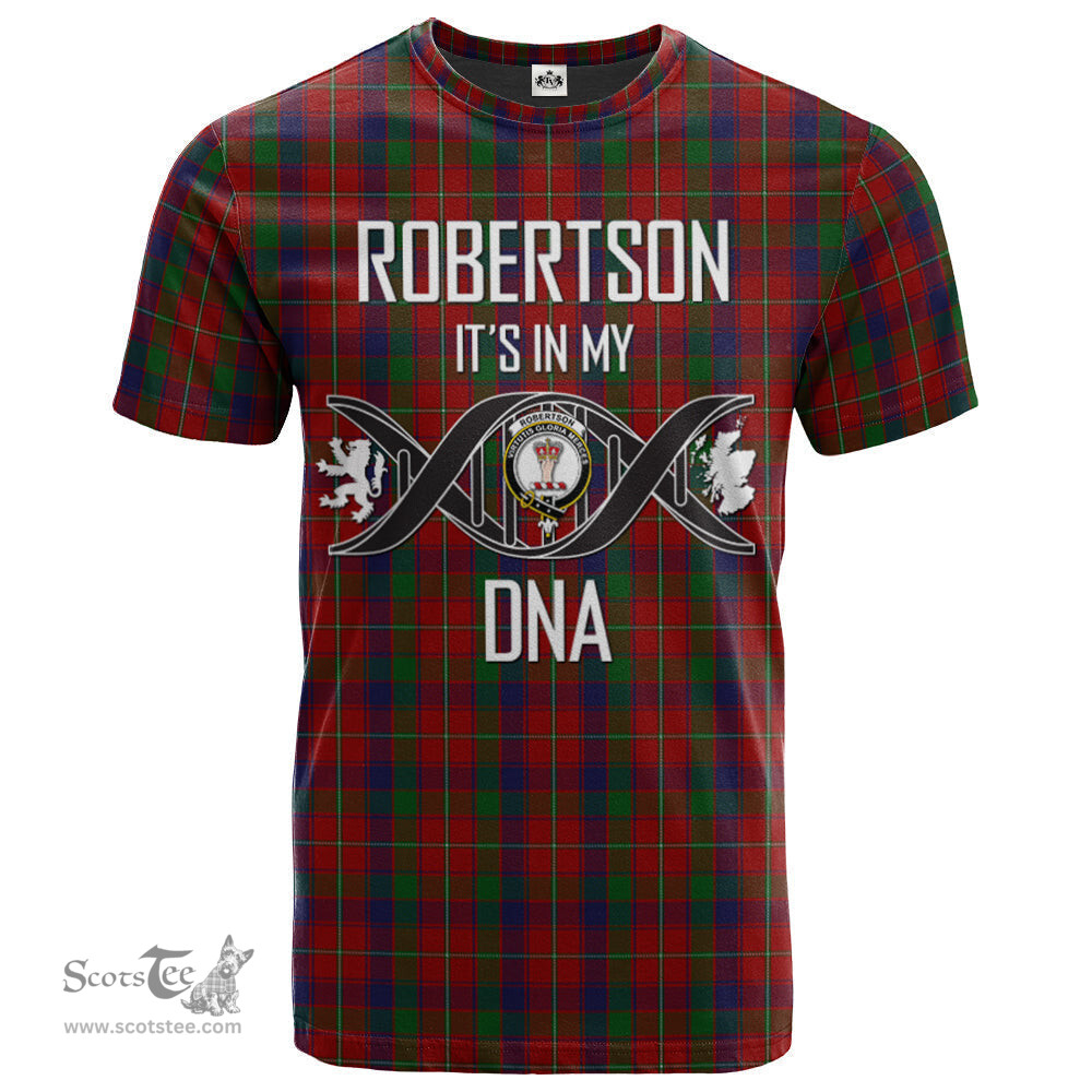 Scottish Robertson 03 Its In My DNA Plaid Family Crest Tartan T Shirt Scottish Plaid Tartan Plaid - ScotsTee - scotstee.com