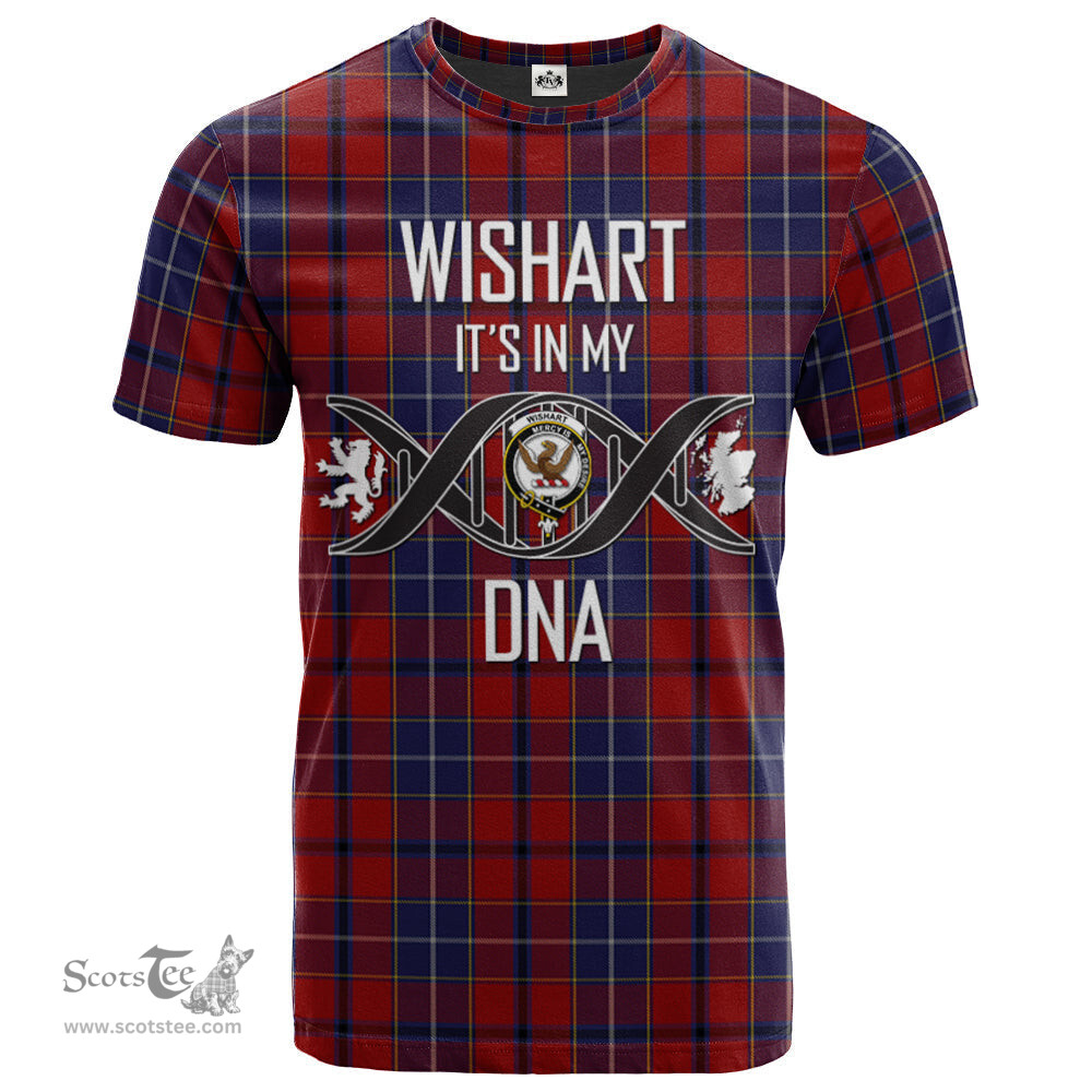 Scottish Wishart Dress Its In My DNA Plaid Family Crest Tartan T Shirt Scottish Plaid Tartan Plaid - ScotsTee - scotstee.com