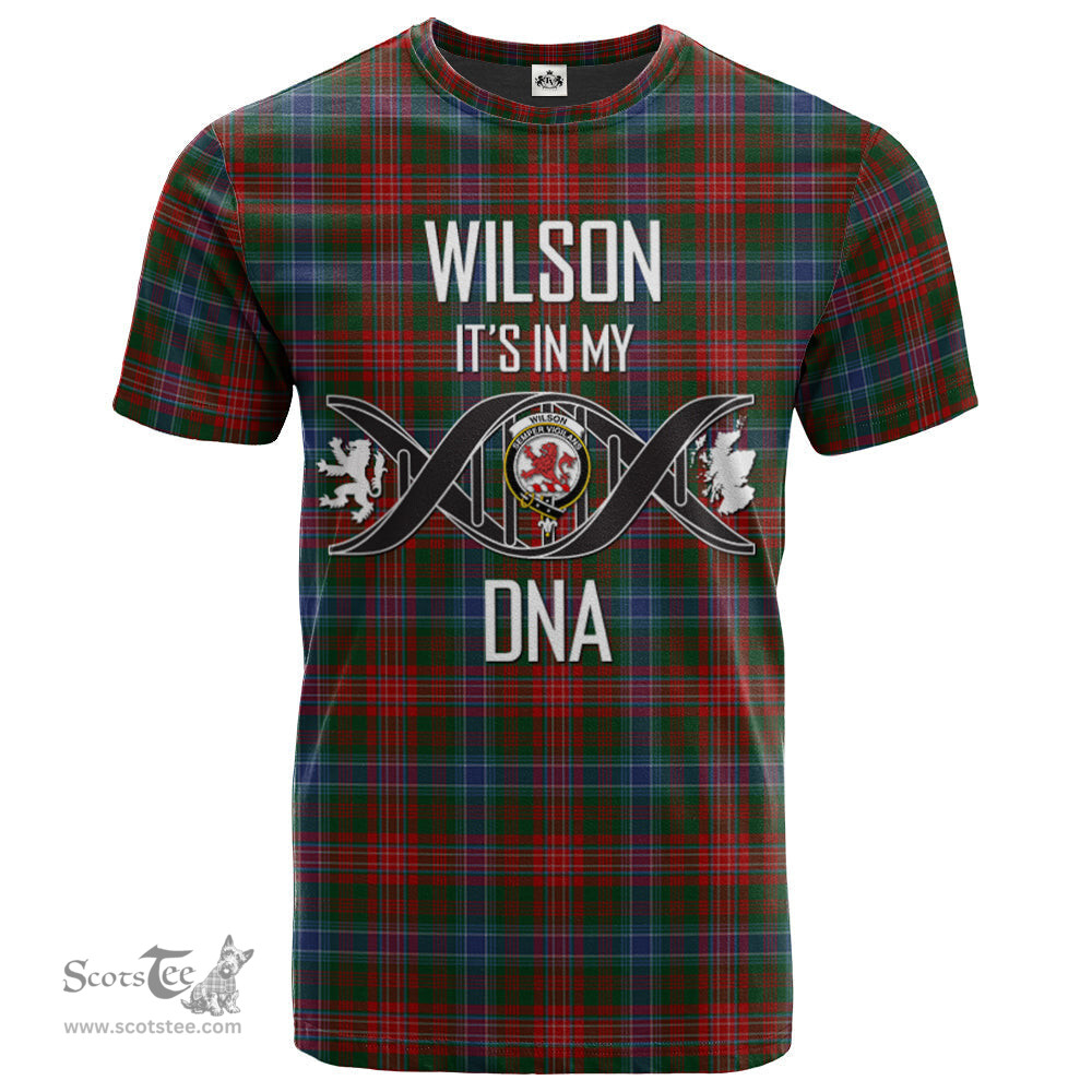Scottish Wilson 04 Its In My DNA Plaid Family Crest Tartan T Shirt Scottish Plaid Tartan Plaid - ScotsTee - scotstee.com