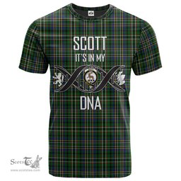 Scottish Scott Green 01 Its In My DNA Plaid Family Crest Tartan T Shirt Scottish Plaid Tartan Plaid - ScotsTee - scotstee.com
