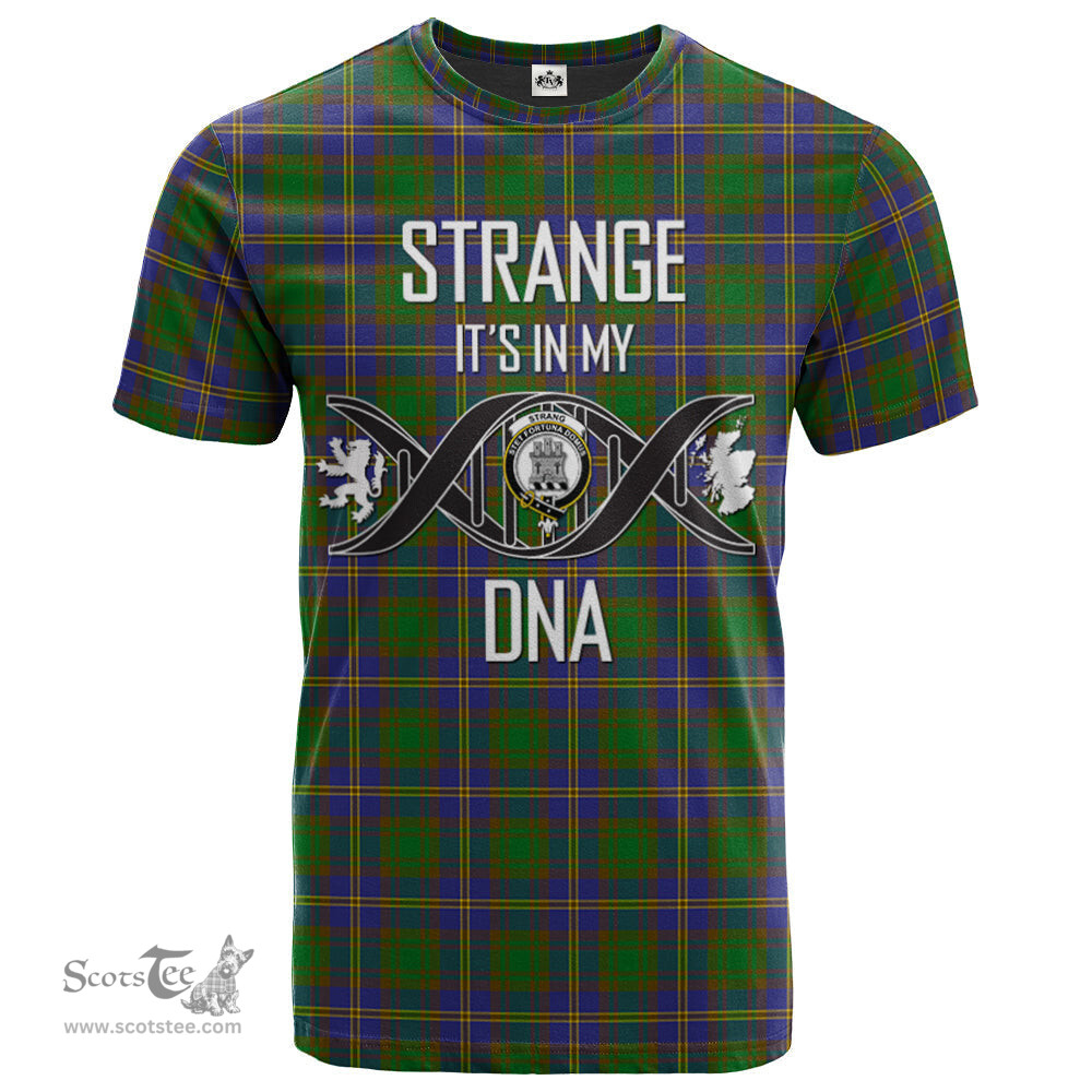 Scottish Strange of Balkaskie Its In My DNA Plaid Family Crest Tartan T Shirt Scottish Plaid Tartan Plaid - ScotsTee - scotstee.com