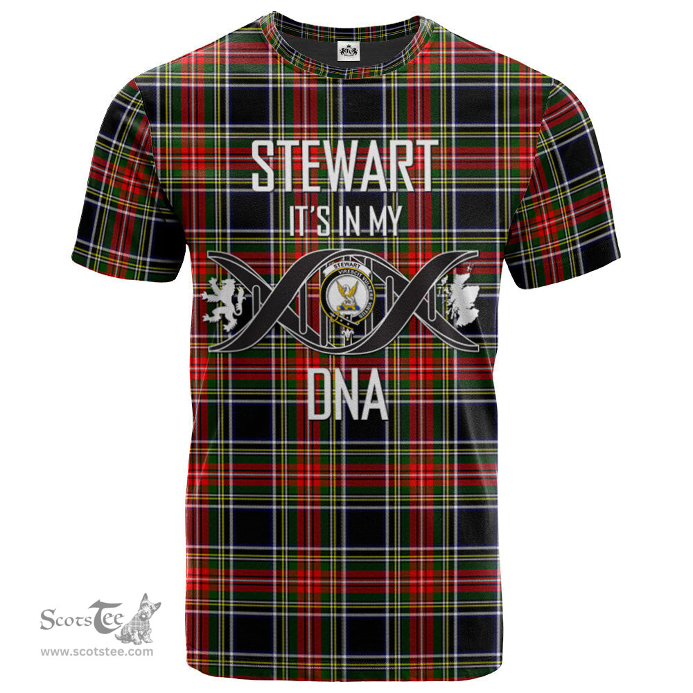 Scottish Stewart Black 01 Its In My DNA Plaid Family Crest Tartan T Shirt Scottish Plaid Tartan Plaid - ScotsTee - scotstee.com