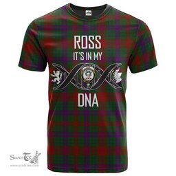 Scottish Ross 03 Its In My DNA Plaid Family Crest Tartan T Shirt Scottish Plaid Tartan Plaid - ScotsTee - scotstee.com