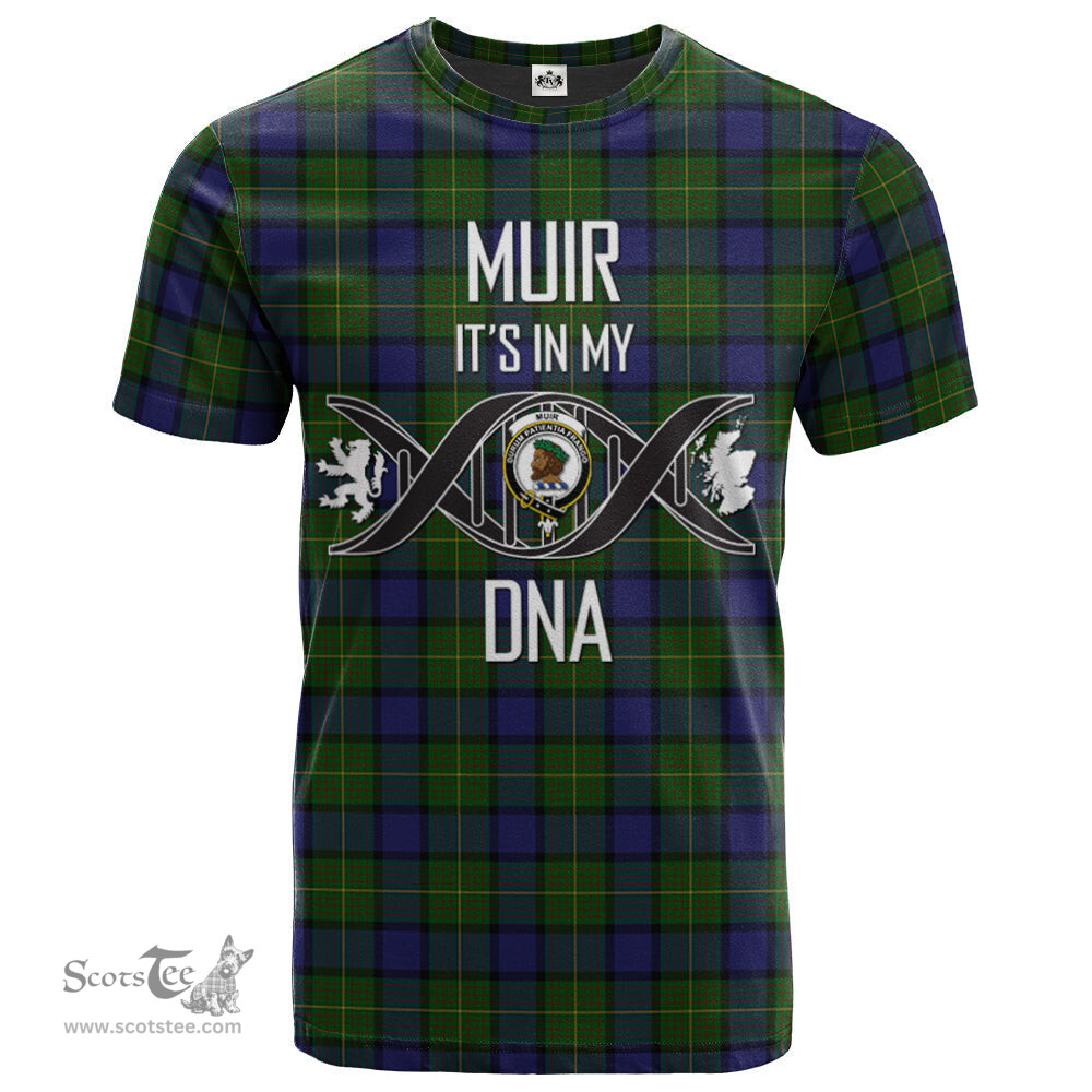 Scottish Muir - Moore Its In My DNA Plaid Family Crest Tartan T Shirt Scottish Plaid Tartan Plaid - ScotsTee - scotstee.com