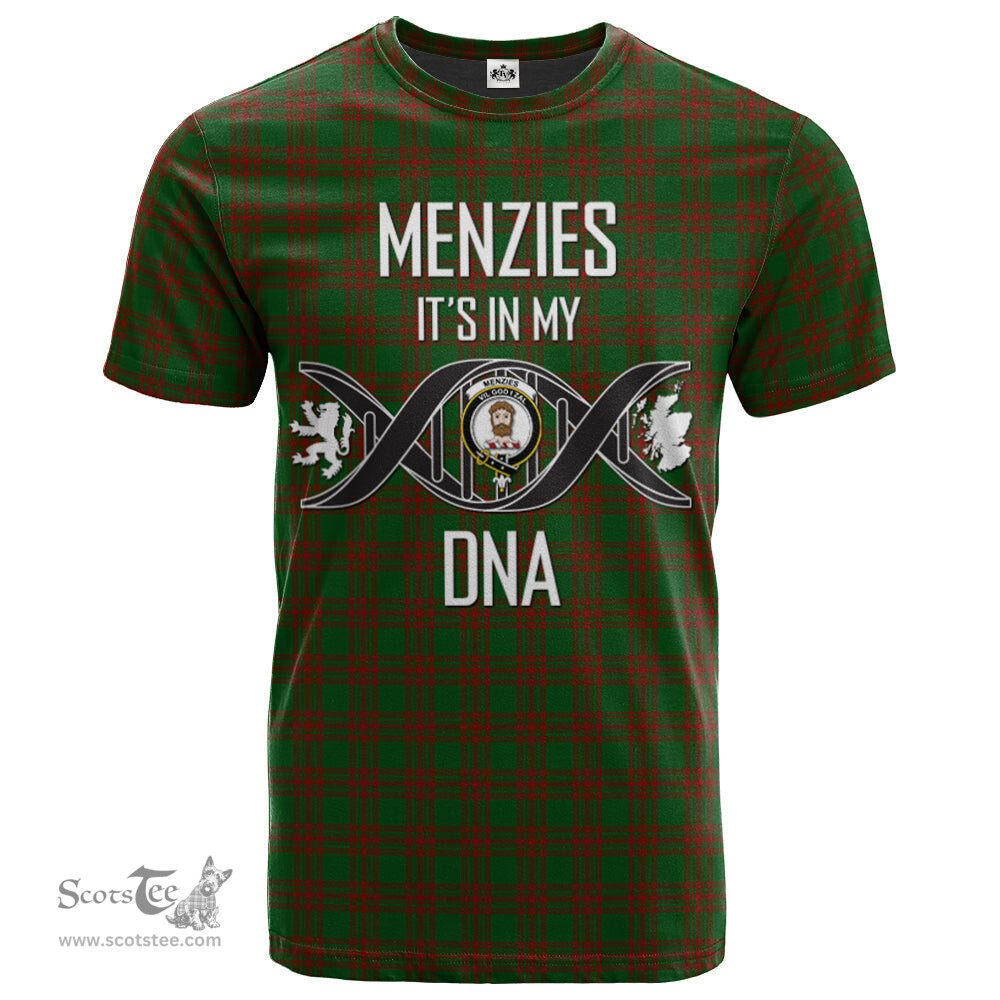 Scottish Menzies Its In My DNA Plaid Family Crest Tartan T Shirt Scottish Plaid Tartan Plaid - ScotsTee - scotstee.com