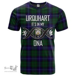 Scottish Urquhart White Line Its In My DNA Plaid Family Crest Tartan T Shirt Scottish Plaid Tartan Plaid - ScotsTee - scotstee.com