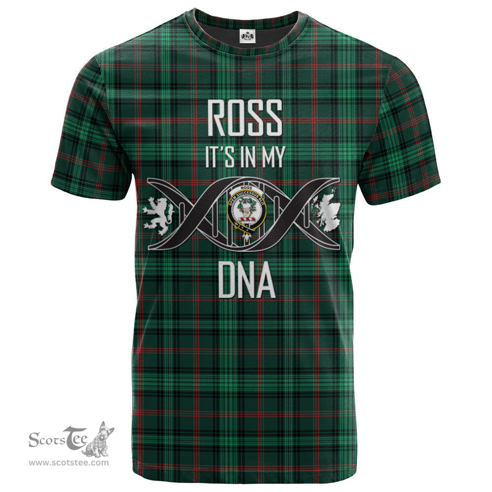 Scottish Ross Hunting Modern Its In My DNA Plaid Family Crest Tartan T Shirt Scottish Plaid Tartan Plaid - ScotsTee - scotstee.com