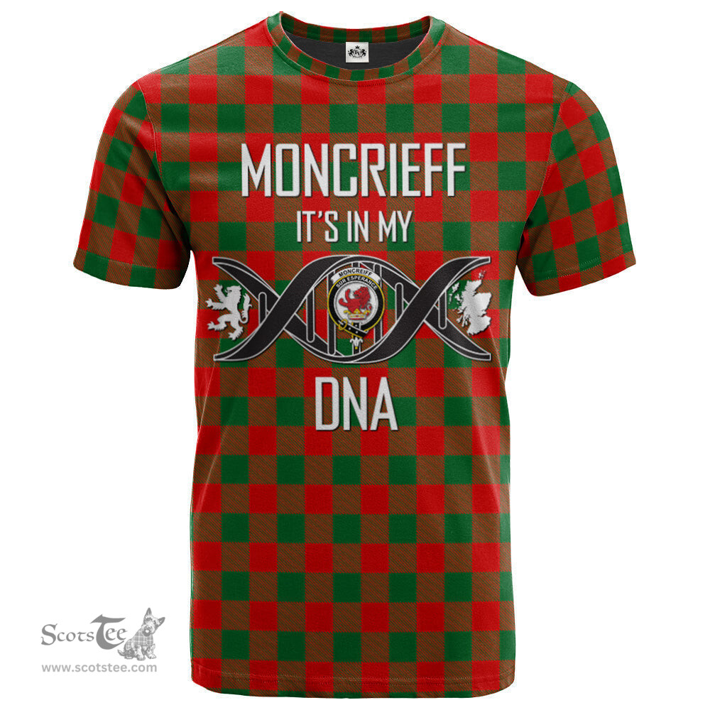 Scottish Moncrieff Its In My DNA Plaid Family Crest Tartan T Shirt Scottish Plaid Tartan Plaid - ScotsTee - scotstee.com