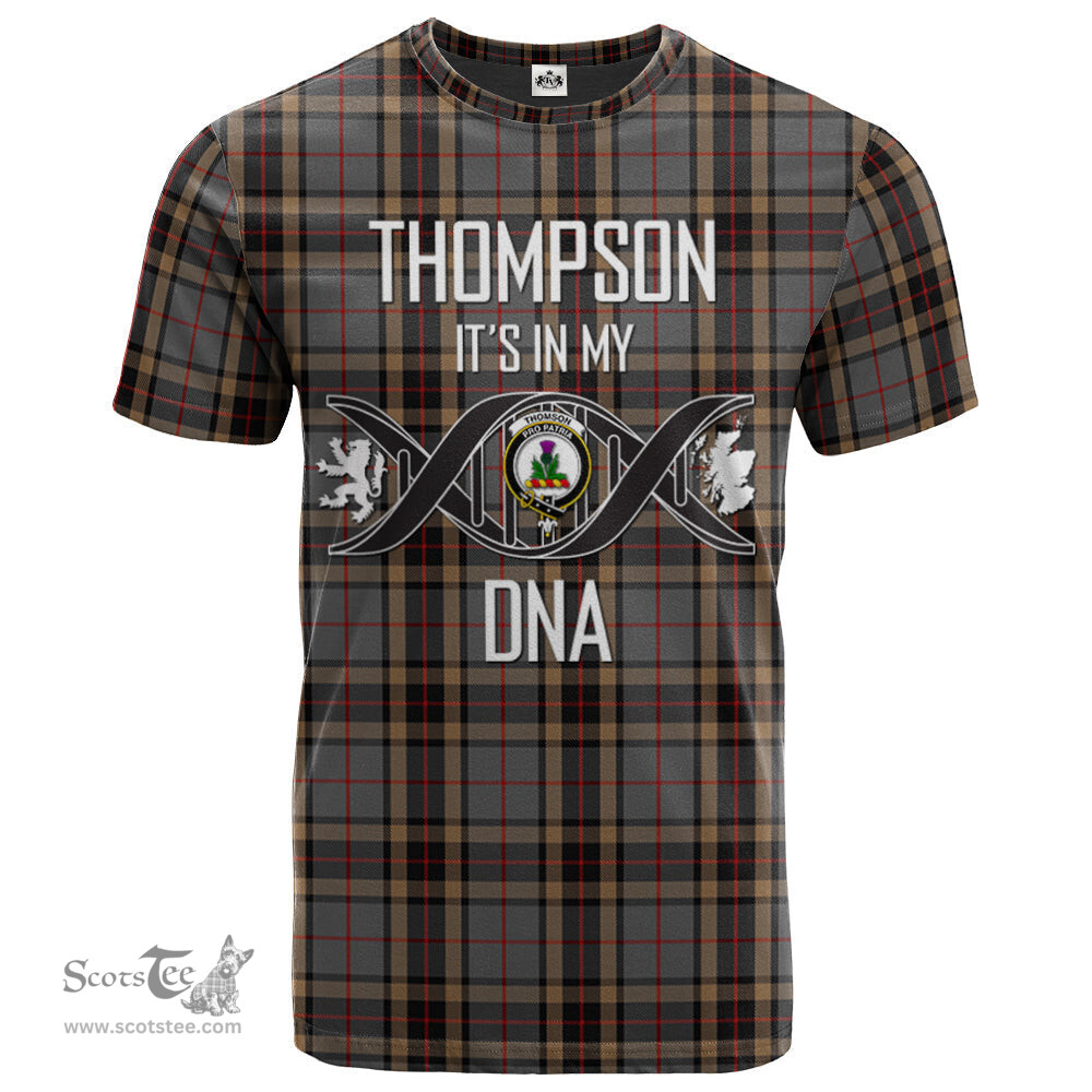 Scottish Thompson special grey Its In My DNA Plaid Family Crest Tartan T Shirt Scottish Plaid Tartan Plaid - ScotsTee - scotstee.com