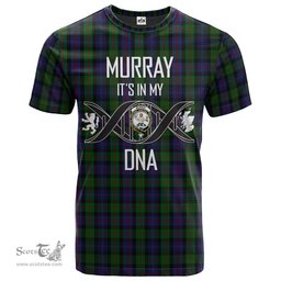 Scottish Murray of Atholl Its In My DNA Plaid Family Crest Tartan T Shirt Scottish Plaid Tartan Plaid - ScotsTee - scotstee.com