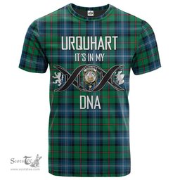 Scottish Urquhart Ancient Its In My DNA Plaid Family Crest Tartan T Shirt Scottish Plaid Tartan Plaid - ScotsTee - scotstee.com