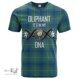 Scottish Oliphant Ancient Its In My DNA Plaid Family Crest Tartan T Shirt Scottish Plaid Tartan Plaid - ScotsTee - scotstee.com