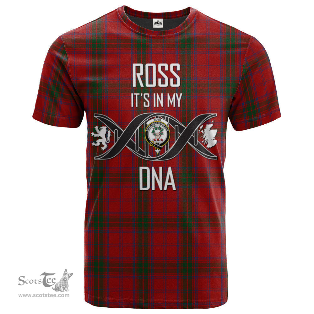 Scottish Ross 02 Its In My DNA Plaid Family Crest Tartan T Shirt Scottish Plaid Tartan Plaid - ScotsTee - scotstee.com
