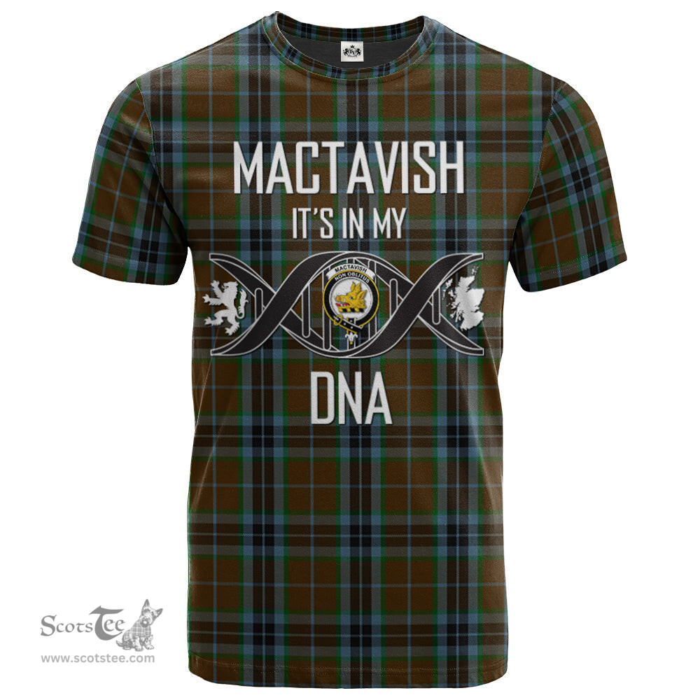 Scottish MacTavish Hunting Its In My DNA Plaid Family Crest Tartan T Shirt Scottish Plaid Tartan Plaid - ScotsTee - scotstee.com