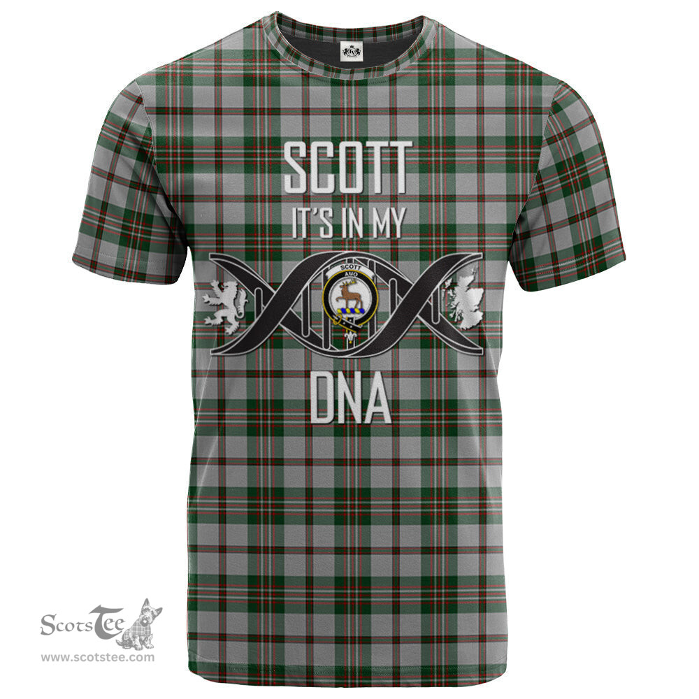 Scottish Scott Dress 02 Its In My DNA Plaid Family Crest Tartan T Shirt Scottish Plaid Tartan Plaid - ScotsTee - scotstee.com