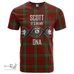 Scottish Scott 01 Its In My DNA Plaid Family Crest Tartan T Shirt Scottish Plaid Tartan Plaid - ScotsTee - scotstee.com